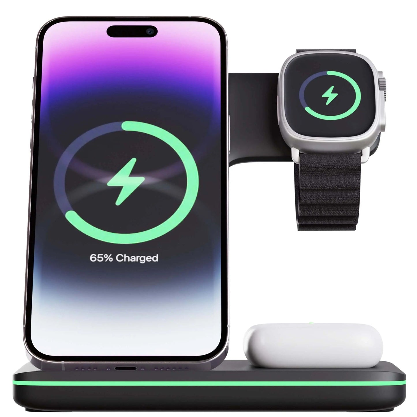 Apple Charger Dock™ - Best 3 in 1 Charging Station for iPhone, Watch, and AirPods 6