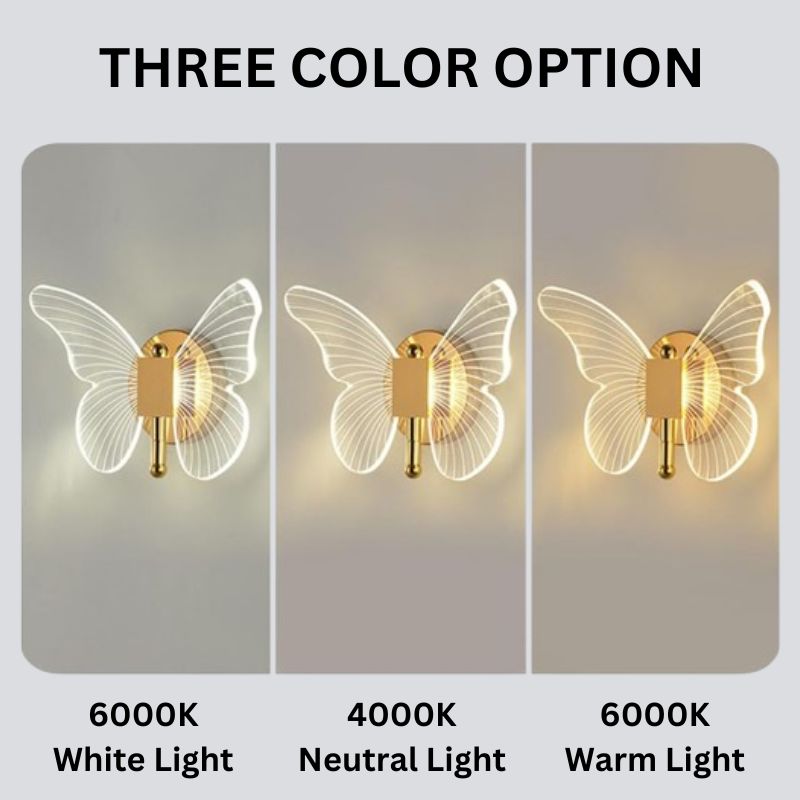 ButterflyGlow™ LED wandlamp in vlindervorm – afbeelding 7