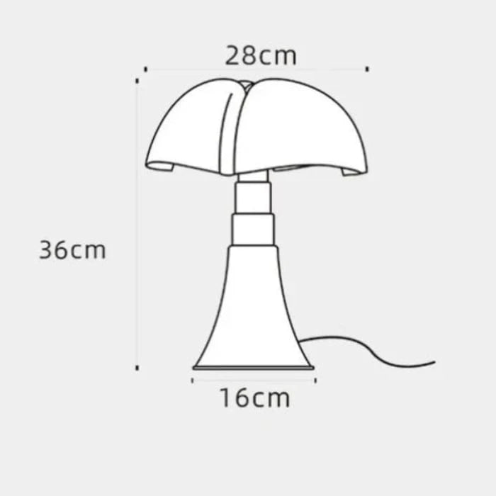LumaGlow™ dimbare vintage LED-tafellamp met verstelbare hoogte – productafbeelding 8
