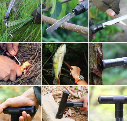 MANIKO™ multifunctionele survival wandelstok – productafbeelding 3