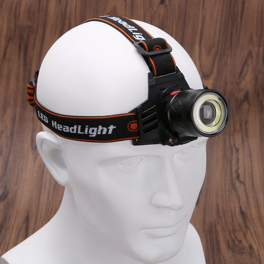 MANIKO™ verstelbare LED-campinghoofdlamp met zoom – productafbeelding 1