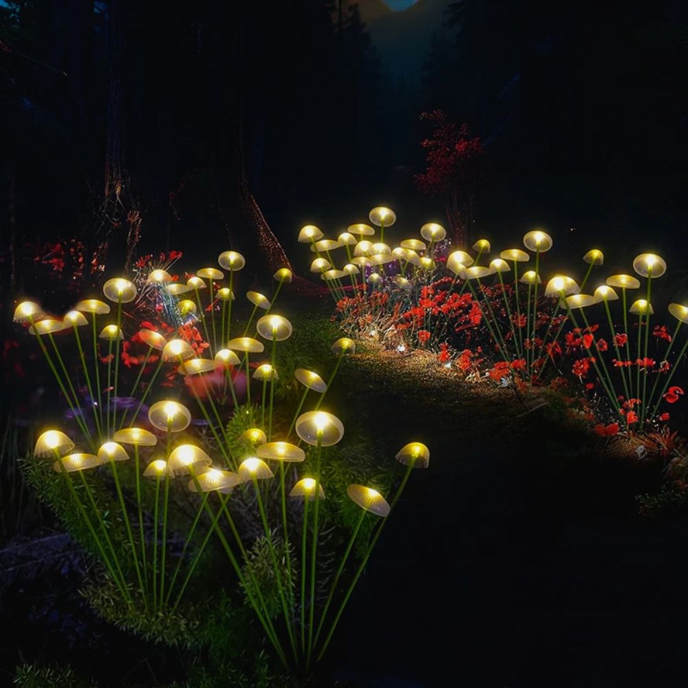 GardenGlow™ solar paddenstoelverlichting – productafbeelding 3