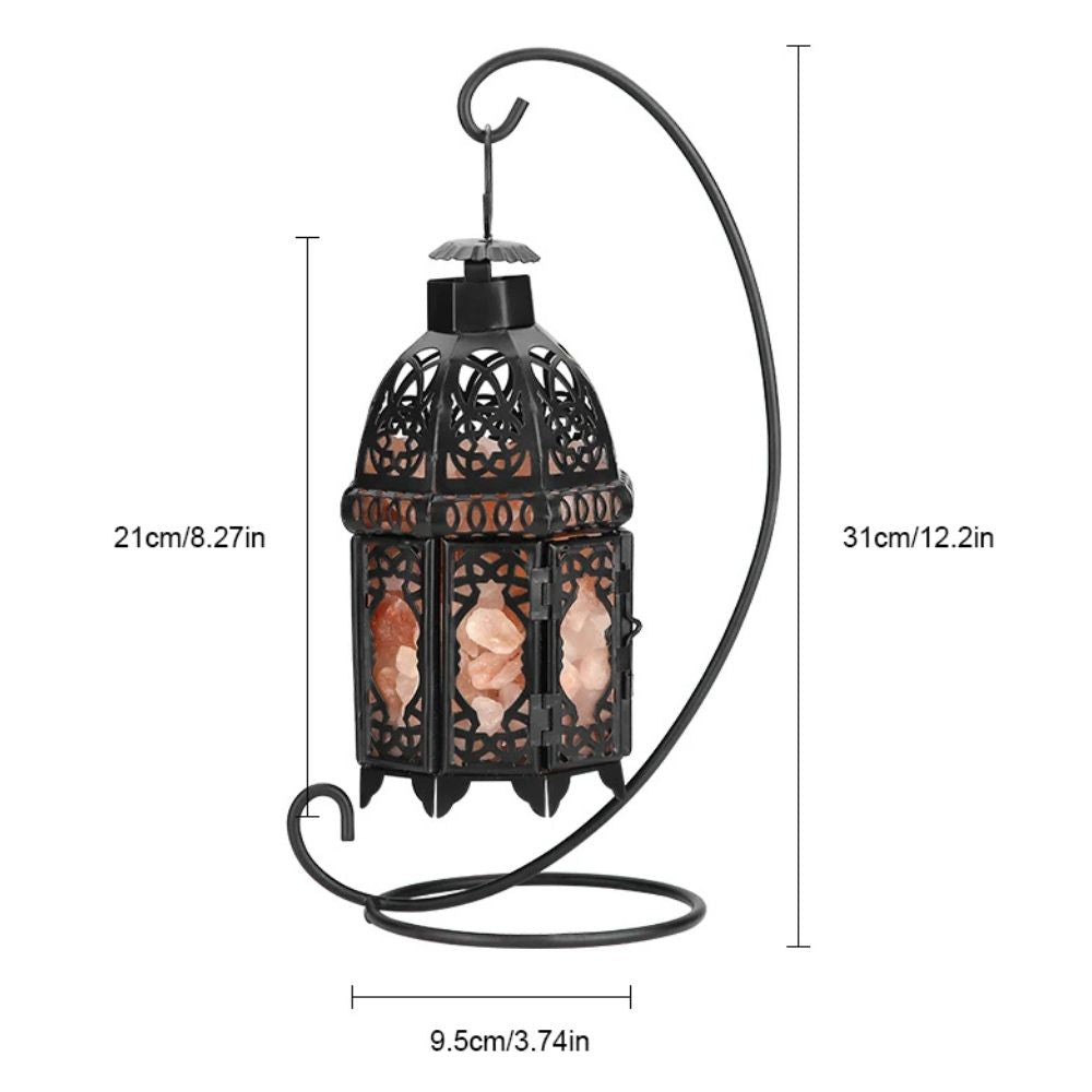 VintageGlow™ natuurlijke zoutsteen tafellamp – productafbeelding 5