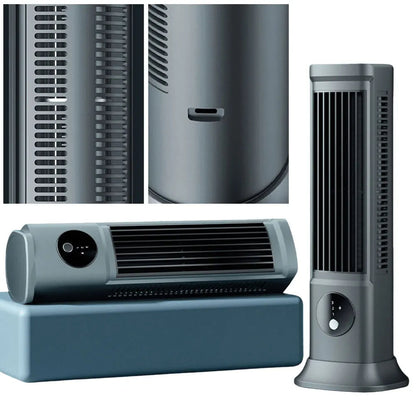 Mini oplaadbare airco bureauventilator – productafbeelding 3