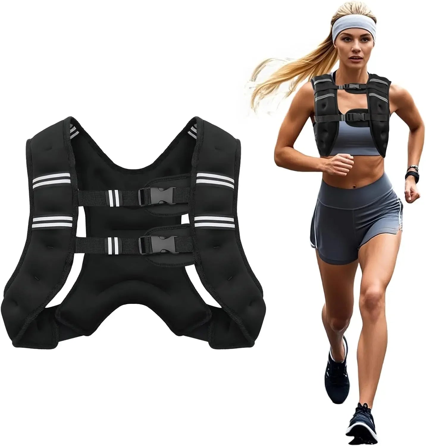 FitPro™ verstelbaar gewichtsvest – productafbeelding 1