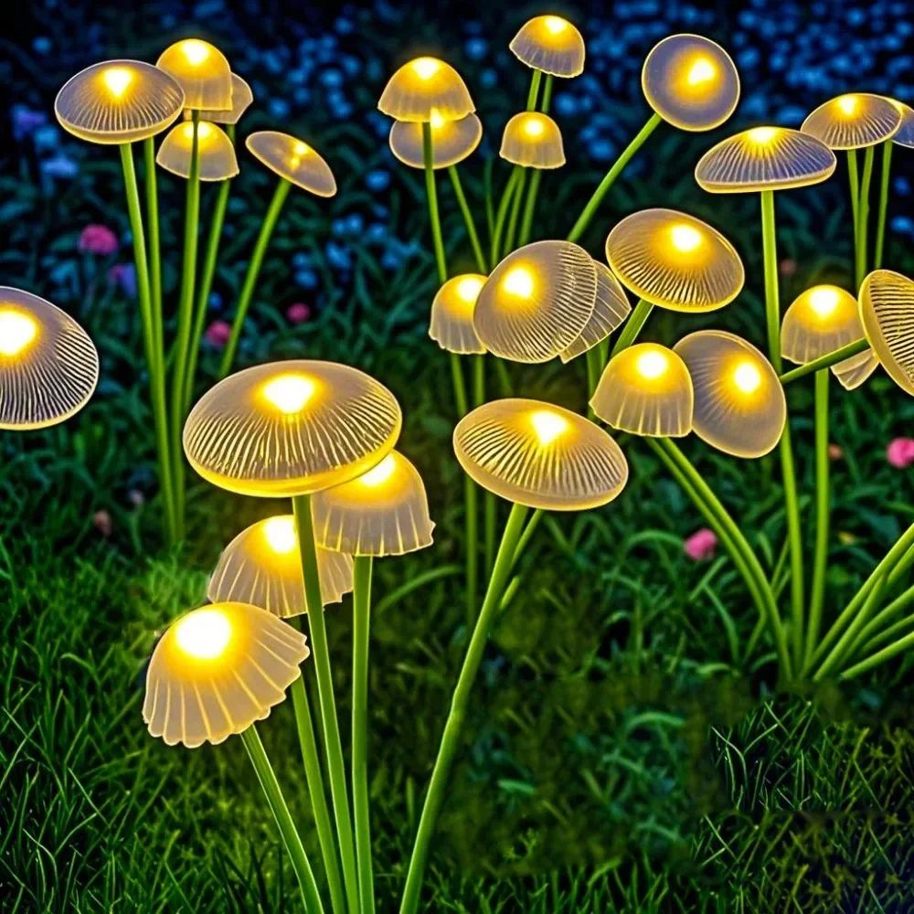 GardenGlow™ solar paddenstoelverlichting – productafbeelding 1