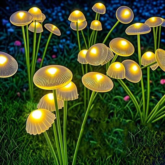 GardenGlow™ solar paddenstoelverlichting – productafbeelding 1
