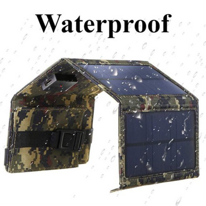 MANIKO™ waterbestendige opvouwbare solar telefoonlader – productafbeelding 6