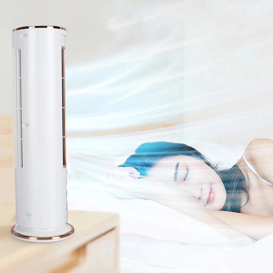 Bladeless tafelventilator met afstandsbediening – afbeelding 1