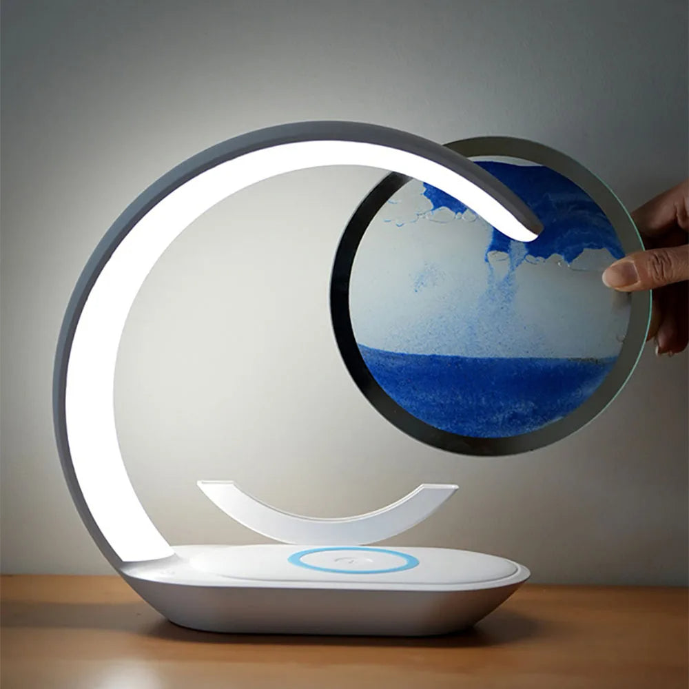 SandArt™ 3D zandkunst tafellamp met draadloos opladen – productafbeelding 3