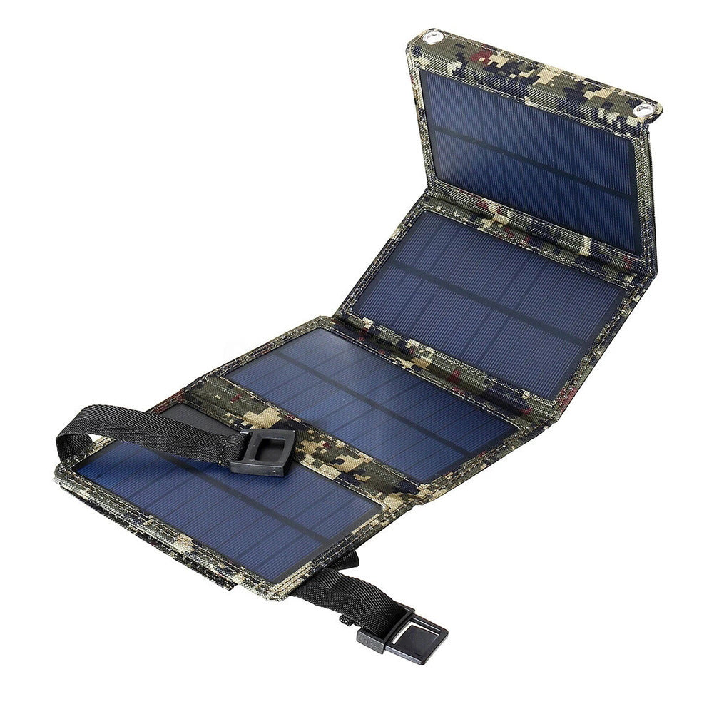 MANIKO™ waterbestendige opvouwbare solar telefoonlader – productafbeelding 4