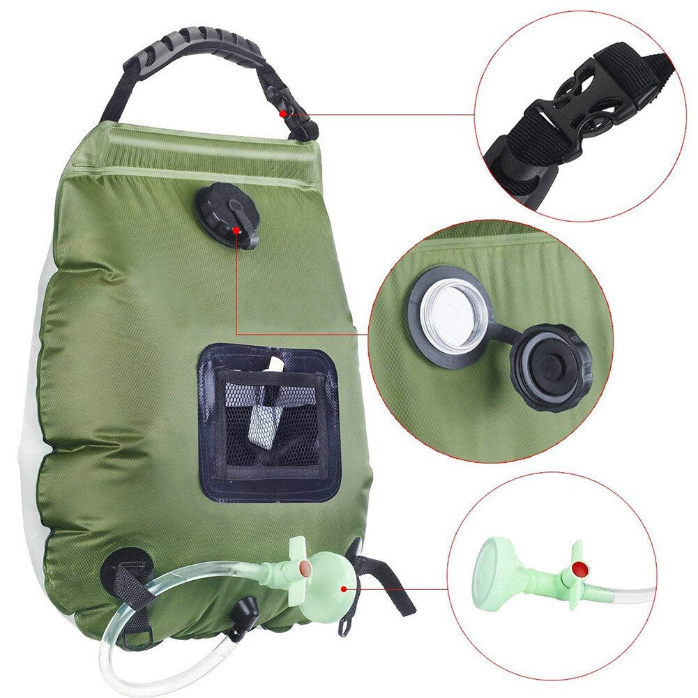 MANIKO™ draagbare campingdouche van 20 liter – productafbeelding 4
