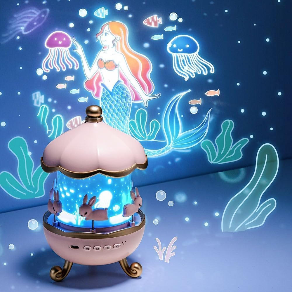 DreamGlow™ nachtlamp-projector voor kinderen – productafbeelding 5