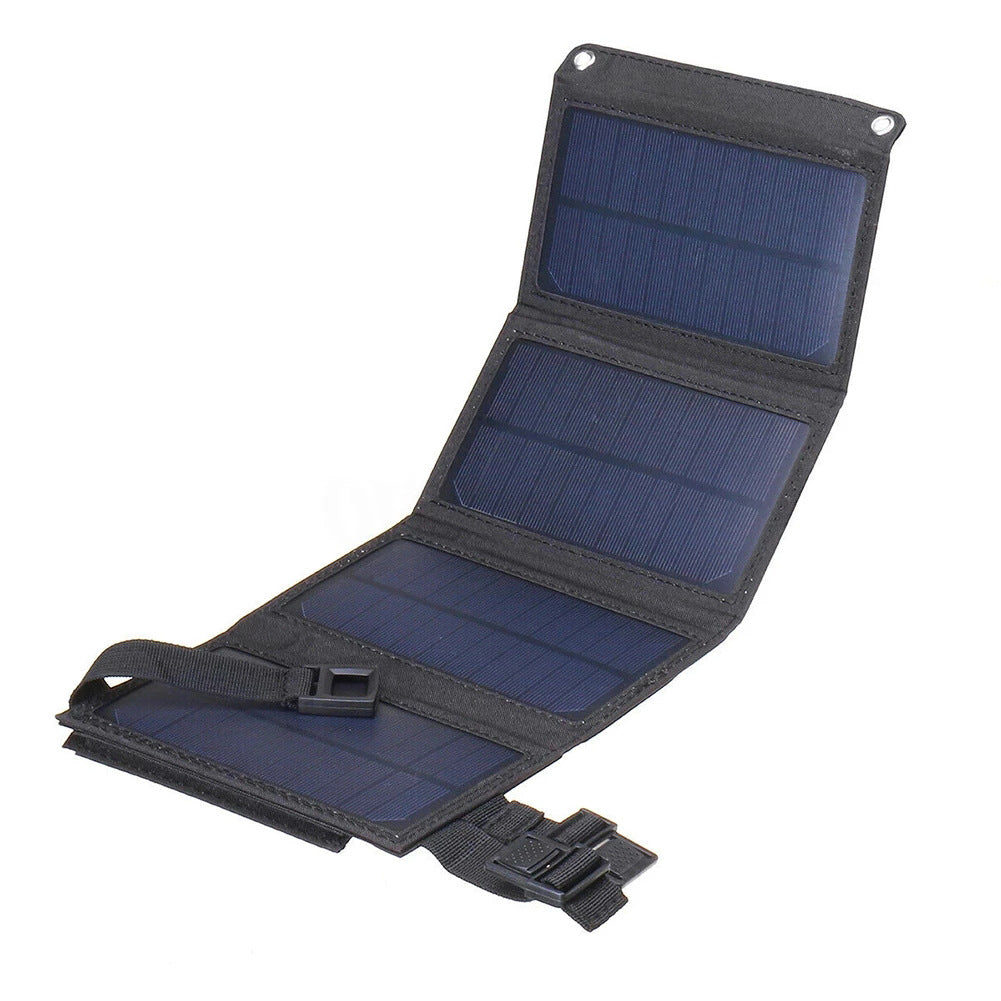 MANIKO™ waterbestendige opvouwbare solar telefoonlader – productafbeelding 3