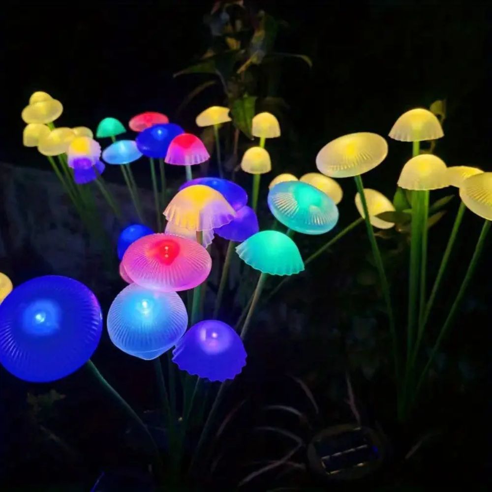 GardenGlow™ solar paddenstoelverlichting – productafbeelding 2
