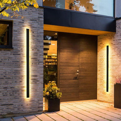 AeroLuxe™ Outdoor Wall Lamp - Dimmable LED Exterior Lighting for Modern Ambiance 5