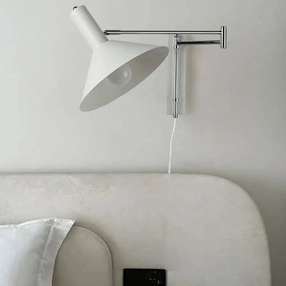 LumaLight™ verstelbare conische wandlamp met stekker – productafbeelding 4