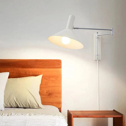 LumaLight™ verstelbare conische wandlamp met stekker – productafbeelding 6