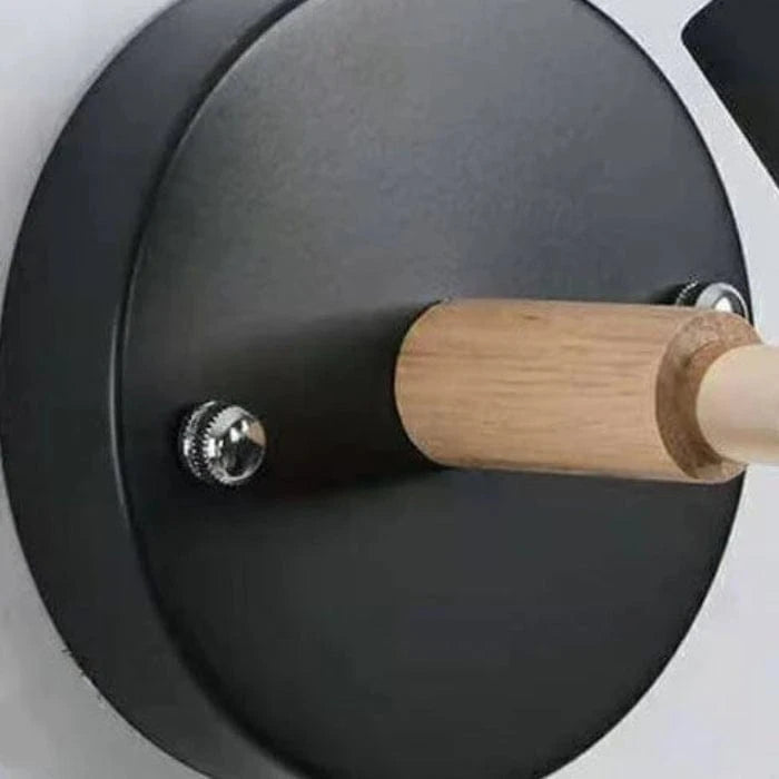 LumiHorn™ Scandinavische metalen wandlamp met hoornkap – productafbeelding 4