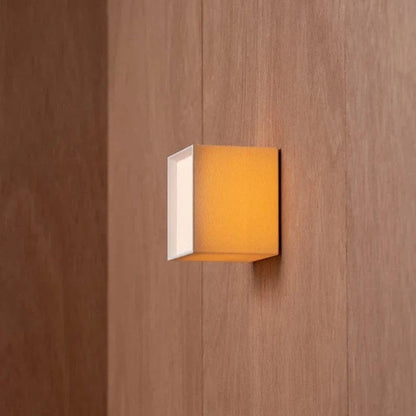 LumiCube™ Japanse wandlamp met stoffen kap – productafbeelding 1