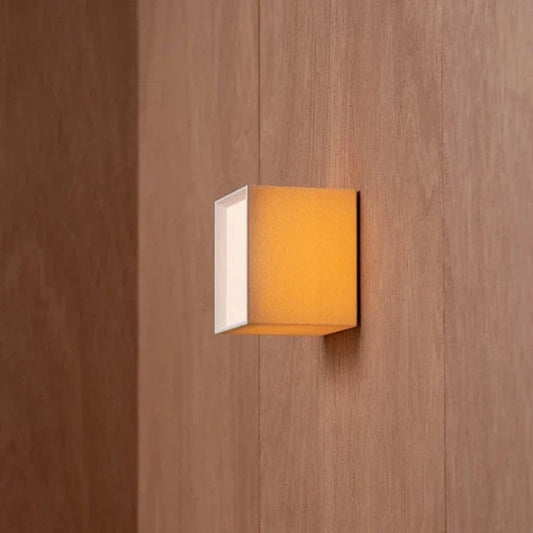 LumiCube™ Japanse wandlamp met stoffen kap – productafbeelding 1