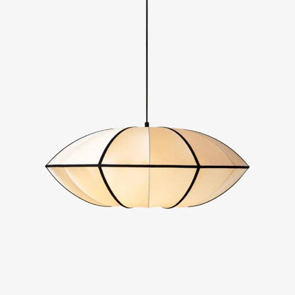 LumaSphere™ UFO hanglamp met zijden kap – productafbeelding 1