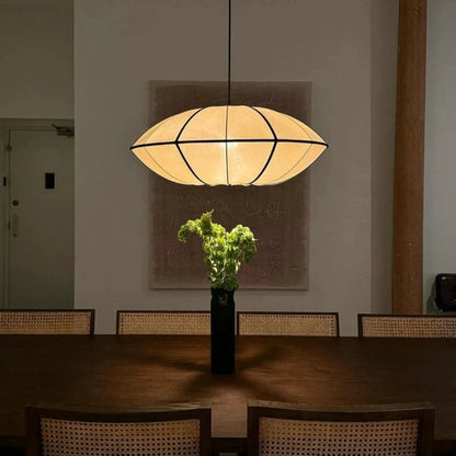 LumaSphere™ UFO hanglamp met zijden kap – productafbeelding 3