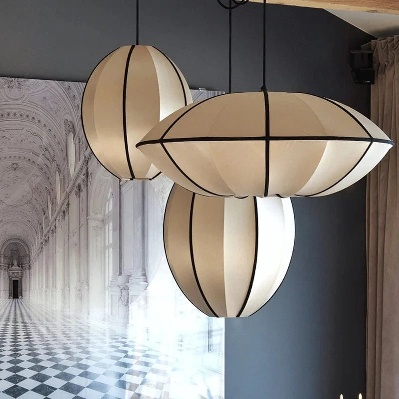 LumaSphere™ UFO hanglamp met zijden kap – productafbeelding 5