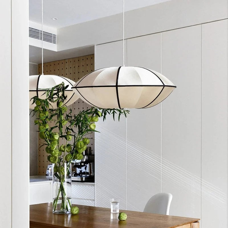 LumaSphere™ UFO hanglamp met zijden kap – productafbeelding 8