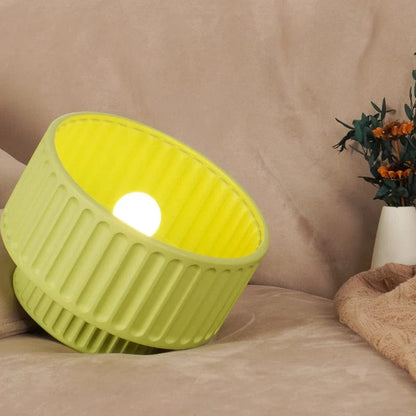 LumaGlow™ Japandi plafondlamp van kunsthars met warmwit licht – productafbeelding 4