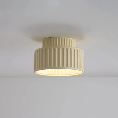 LumaGlow™ Japandi plafondlamp van kunsthars met warmwit licht – productafbeelding 10
