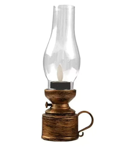 AuraLume™ Cordless Battery Operated Lamp - Dimmable Vintage Ambiance 0