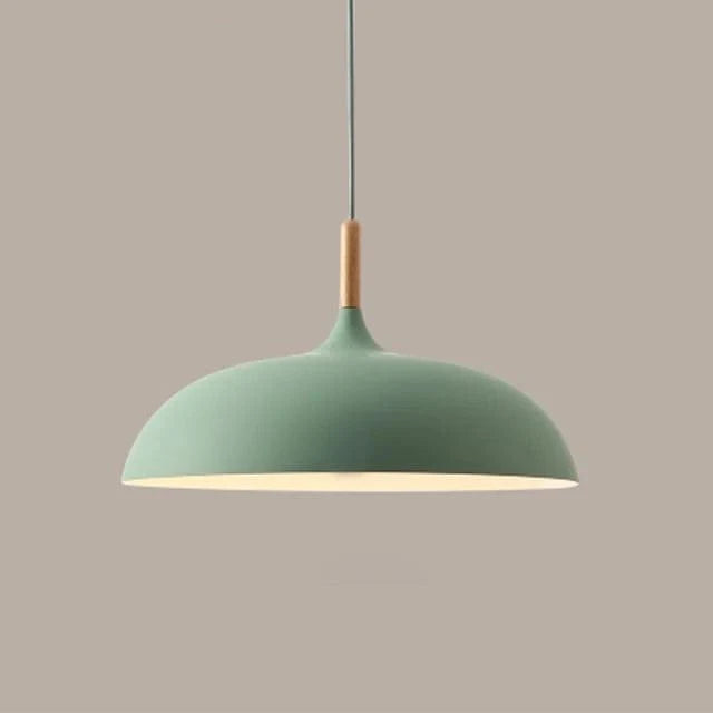 LumaGlow™ Macaron hanglamp met hout en verstelbaar snoer – productafbeelding 11