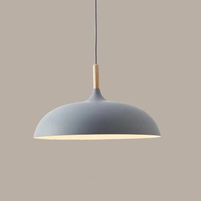 LumaGlow™ Macaron hanglamp met hout en verstelbaar snoer – productafbeelding 14