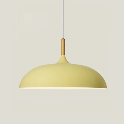 LumaGlow™ Macaron hanglamp met hout en verstelbaar snoer – productafbeelding 16