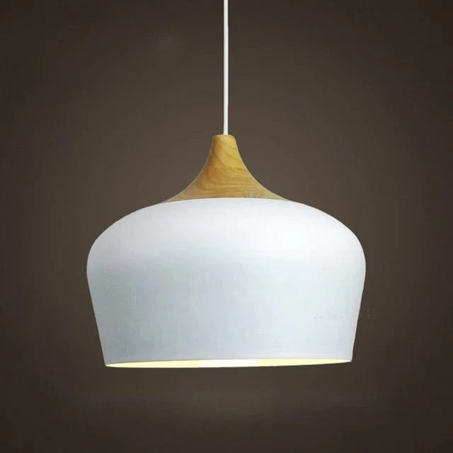 LumaGlow™ Macaron hanglamp met hout en verstelbaar snoer – productafbeelding 6
