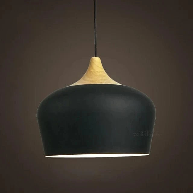 LumaGlow™ Macaron hanglamp met hout en verstelbaar snoer – productafbeelding 7