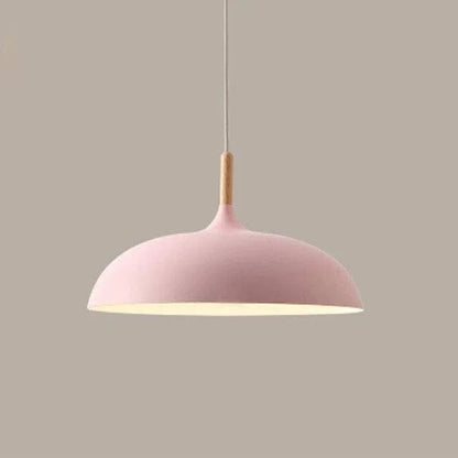 LumaGlow™ Macaron hanglamp met hout en verstelbaar snoer – productafbeelding 10