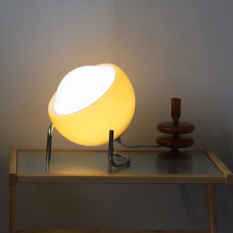 AuraLuxe™ Table Lamp - Elegant Frosted Glass for Cozy Ambiance 1