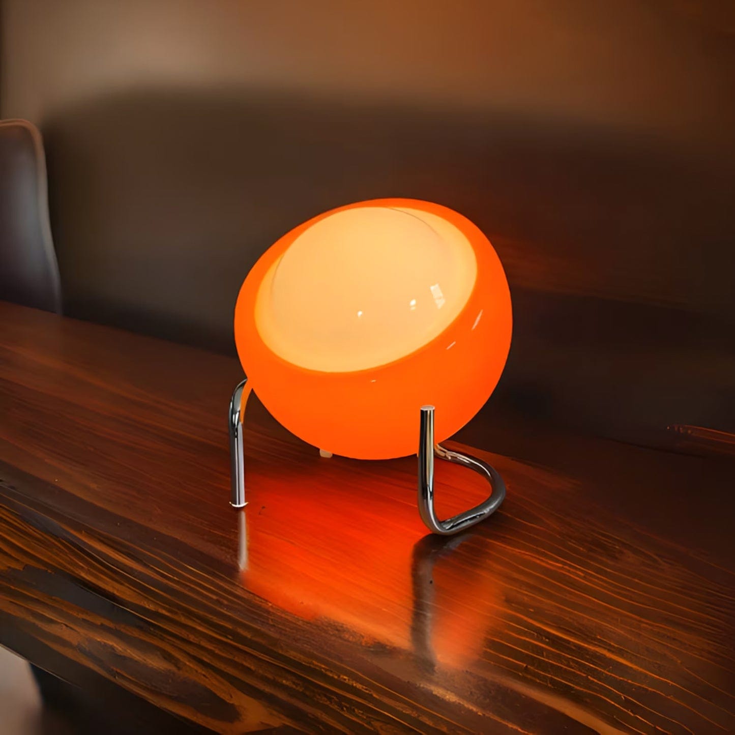 AuraLuxe™ Table Lamp - Elegant Frosted Glass for Cozy Ambiance 5