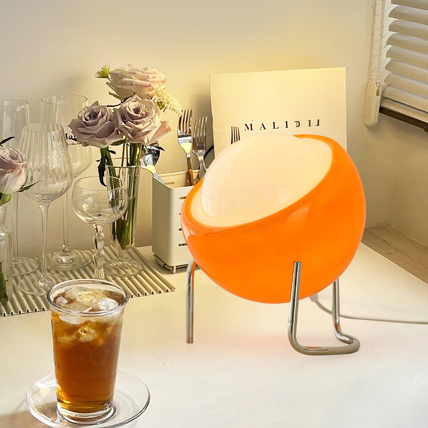AuraLuxe™ Table Lamp - Elegant Frosted Glass for Cozy Ambiance 6