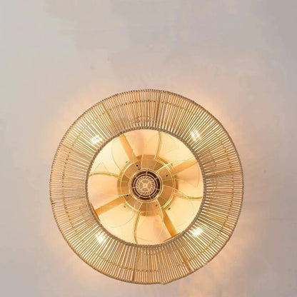 BambooHaven™ Ceiling Fan with Lights - Elegant Boho Style for Cozy Spaces 5