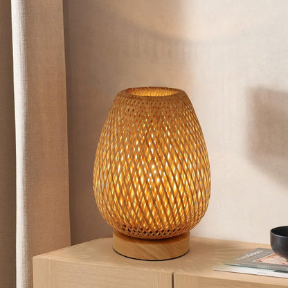 BambooLuxe™ LED Night Light - Rechargeable & Dimmable for Cozy Ambiance 6