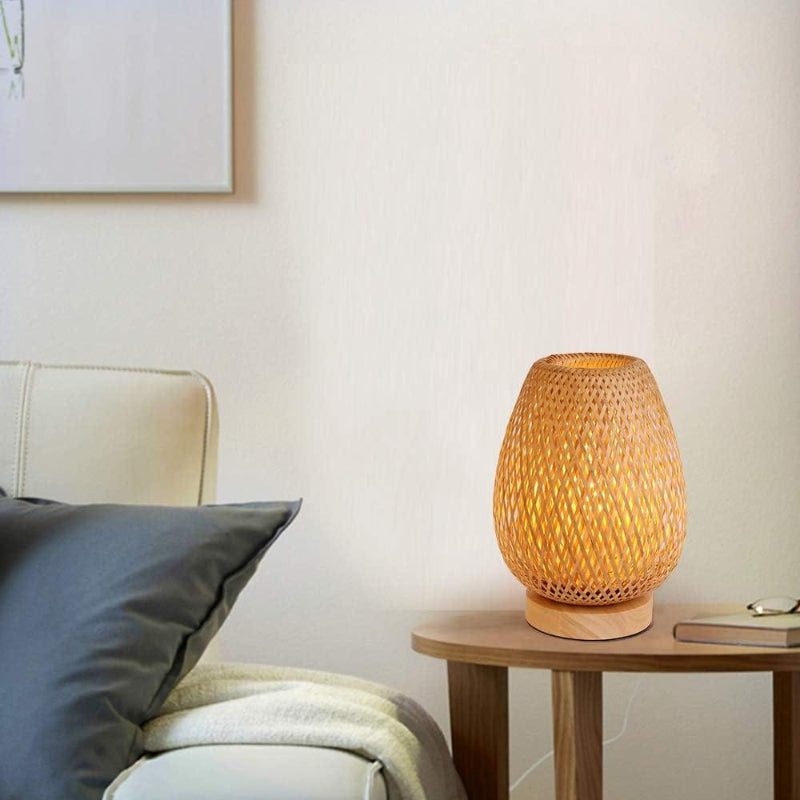 BambooLuxe™ LED Night Light - Rechargeable & Dimmable for Cozy Ambiance 7