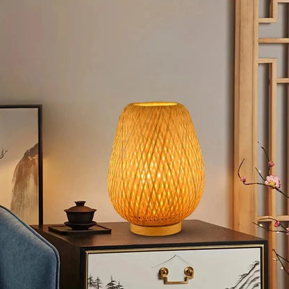 BambooLuxe™ LED Night Light - Rechargeable & Dimmable for Cozy Ambiance 8