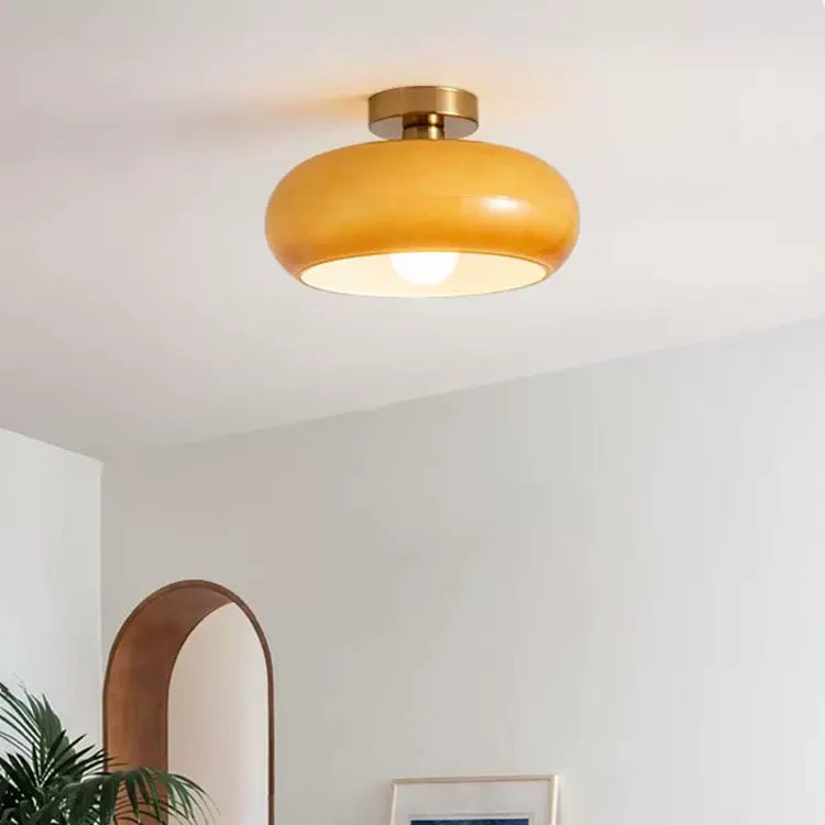 BernsteinSphäre™ Flush Mount Ceiling Light Fixture for Cozy Home Ambiance 7