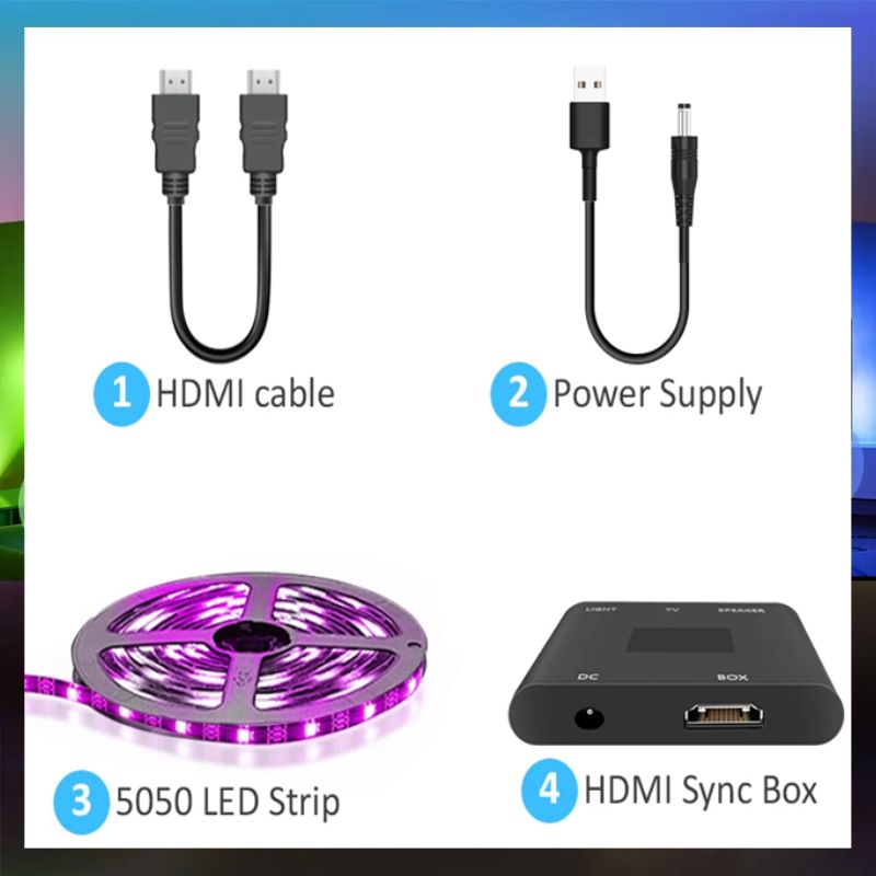 BrightSync™ slimme LED-strip voor tv met HDMI-synchronisatie – productafbeelding 7