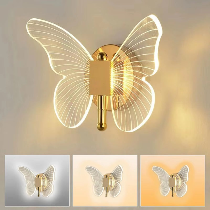 ButterflyGlow™ LED wandlamp in vlindervorm – afbeelding 3