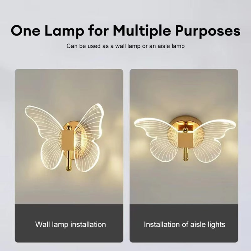 ButterflyGlow™ LED wandlamp in vlindervorm – afbeelding 4
