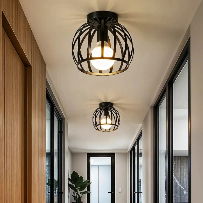 CageGlow™ industriële plafondlamp – afbeelding 1